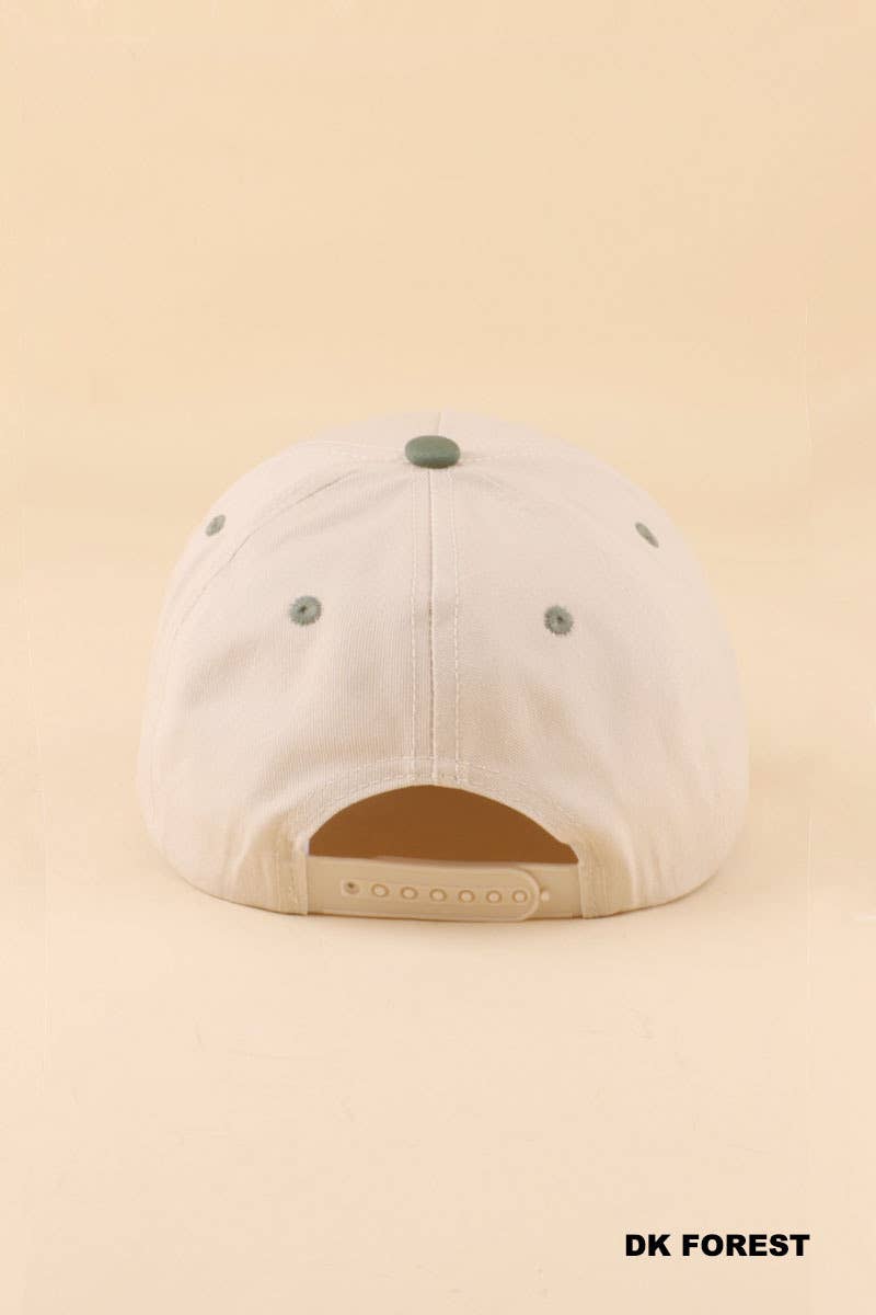 0519 Beach Babe Two Tone Snapback Hat SI-29865
