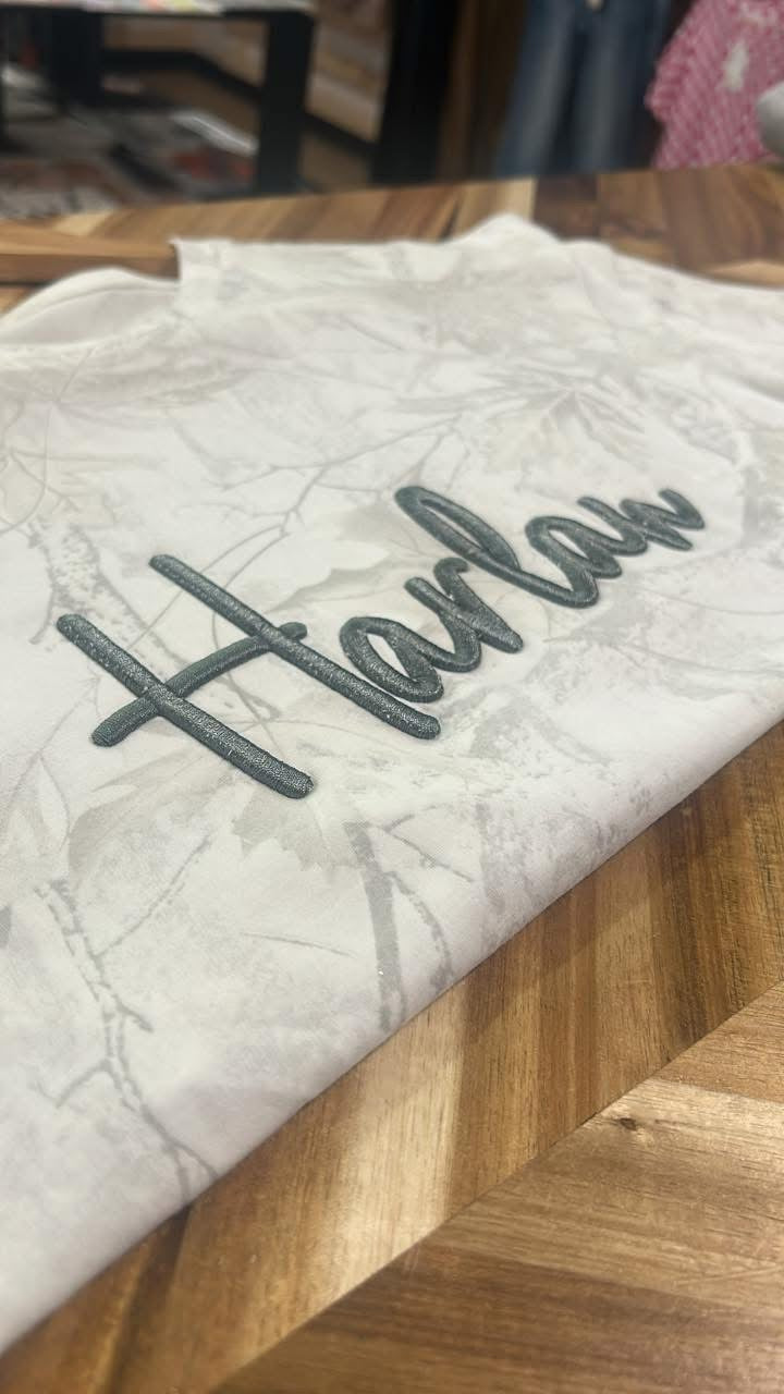 Camo 3D Puff T-Shirt