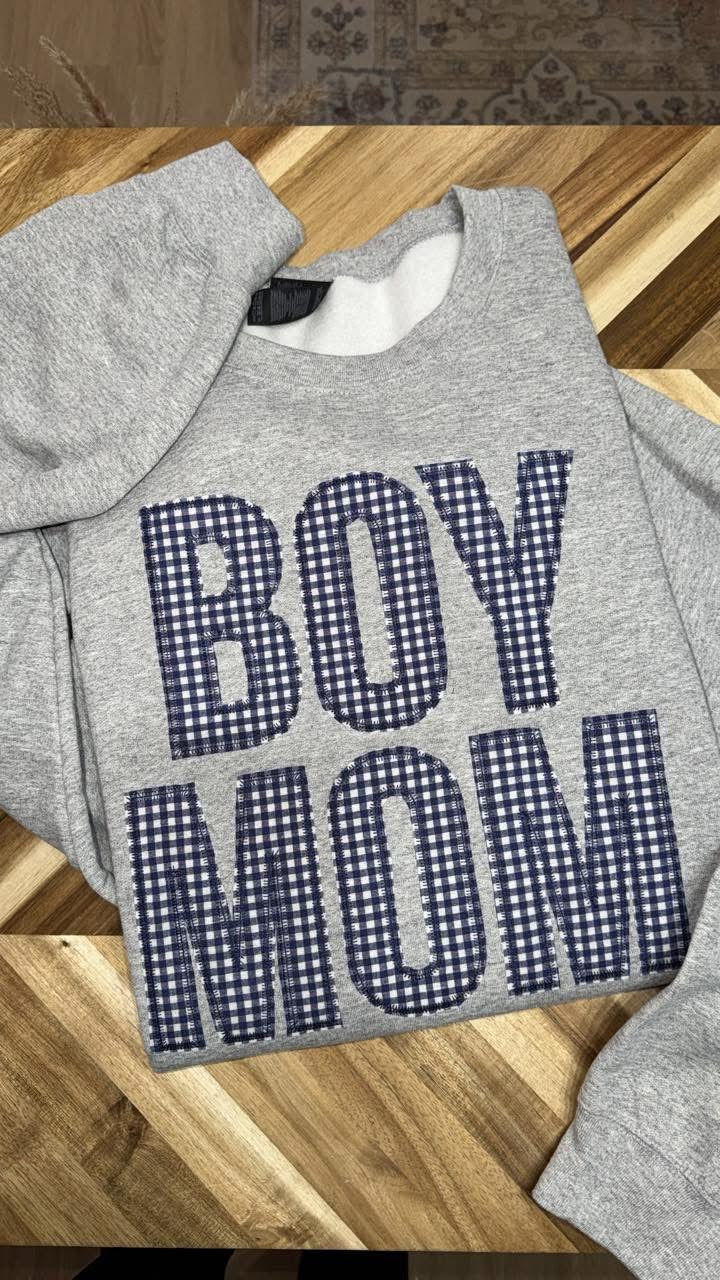 Boy Mom Crewneck 2X-5X
