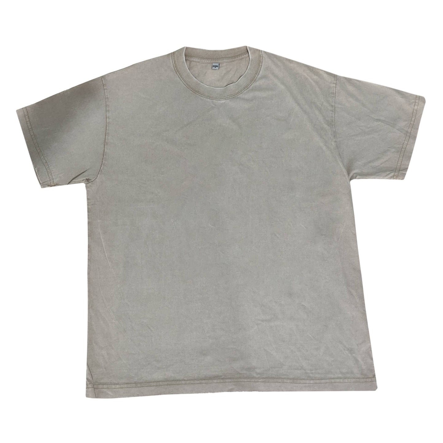 Washed Distressed Short-Sleeved T-Shirt