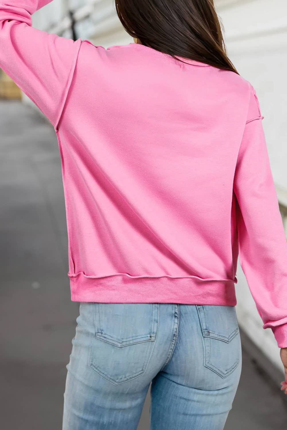 Cozy Reversible Oversize Mock Neck Sweatshirt | S-XL