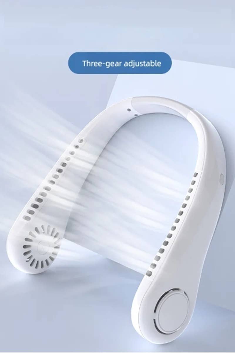 0815 Portable Hands Free Bladeless Neck Fan SI-26707