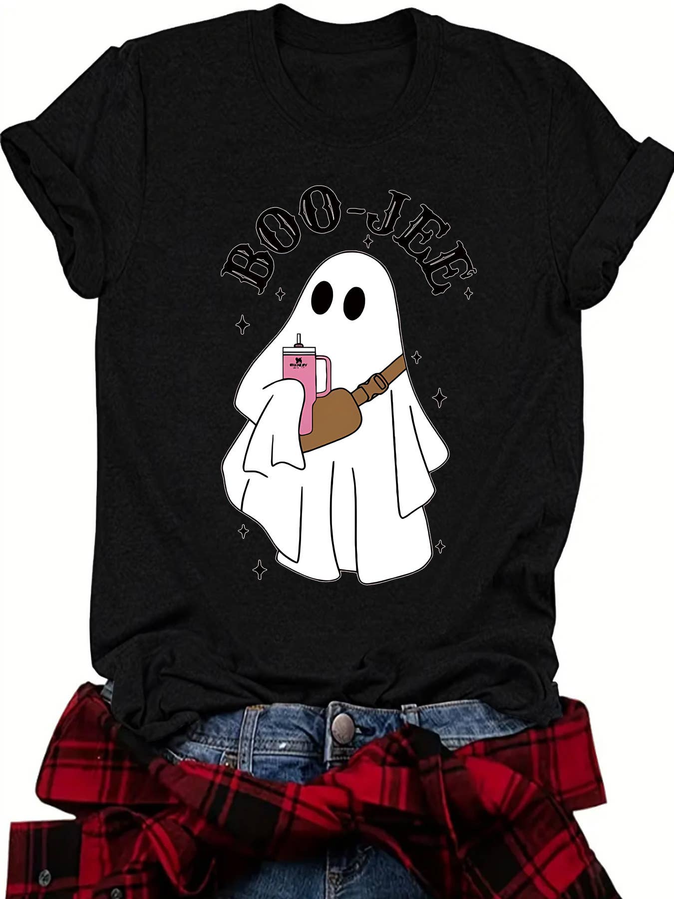 BOOJEE Ghost Halloween Graphic T-shirt