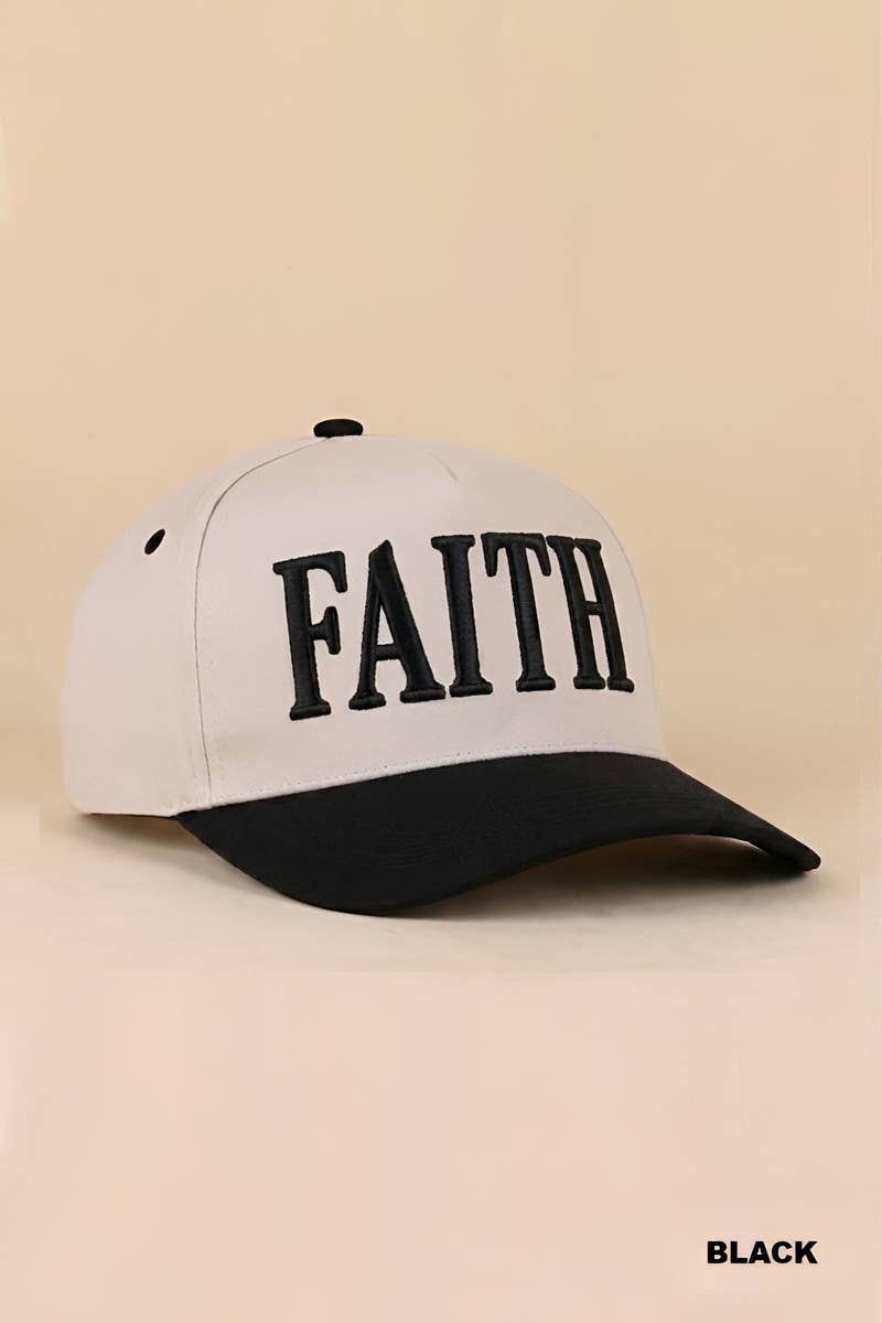 0519 Faith Two Tone Snapback Hat SI-29860