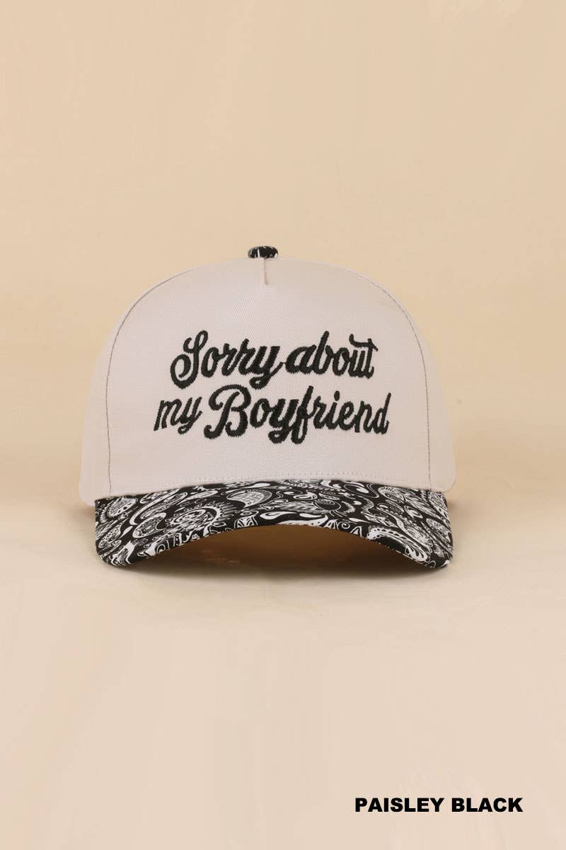 `Two Tone Canvas Cotton Cap SI-27994
