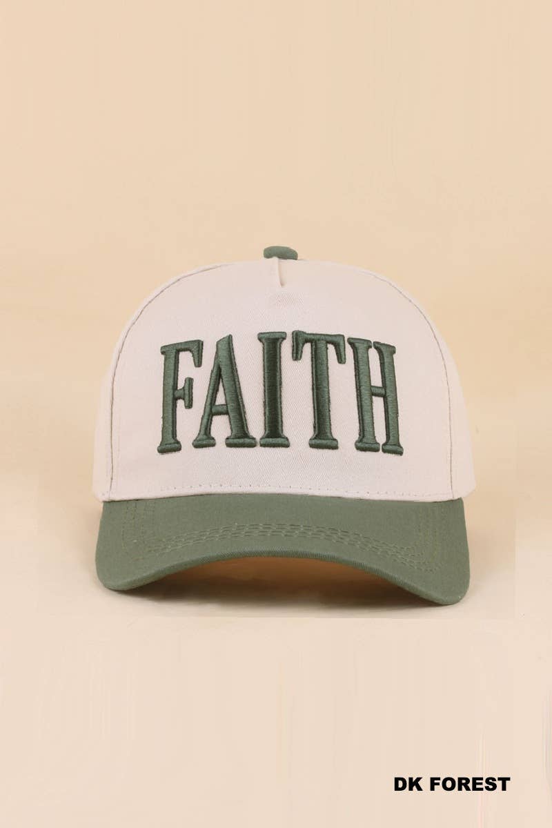 0519 Faith Two Tone Snapback Hat SI-29860