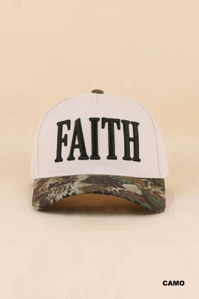0519 Faith Two Tone Snapback Hat SI-29860