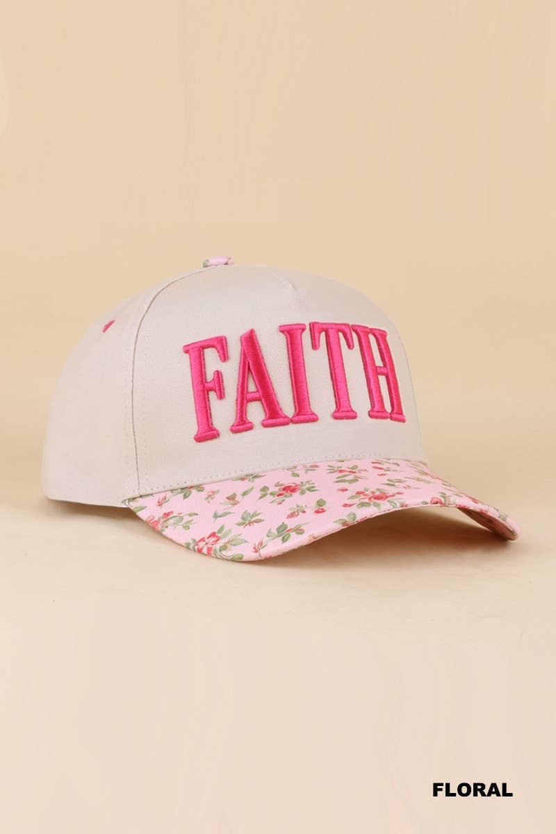 0519 Faith Two Tone Snapback Hat SI-29860