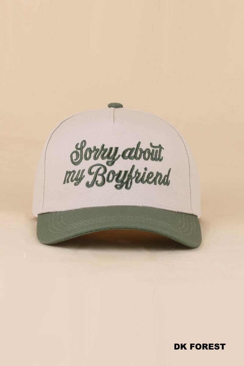 `Two Tone Canvas Cotton Cap SI-27994
