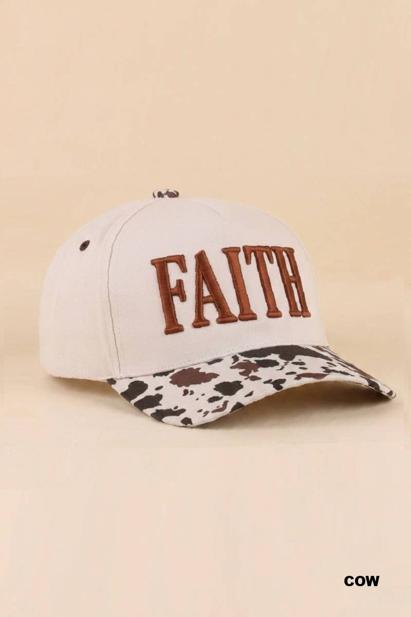 0519 Faith Two Tone Snapback Hat SI-29860