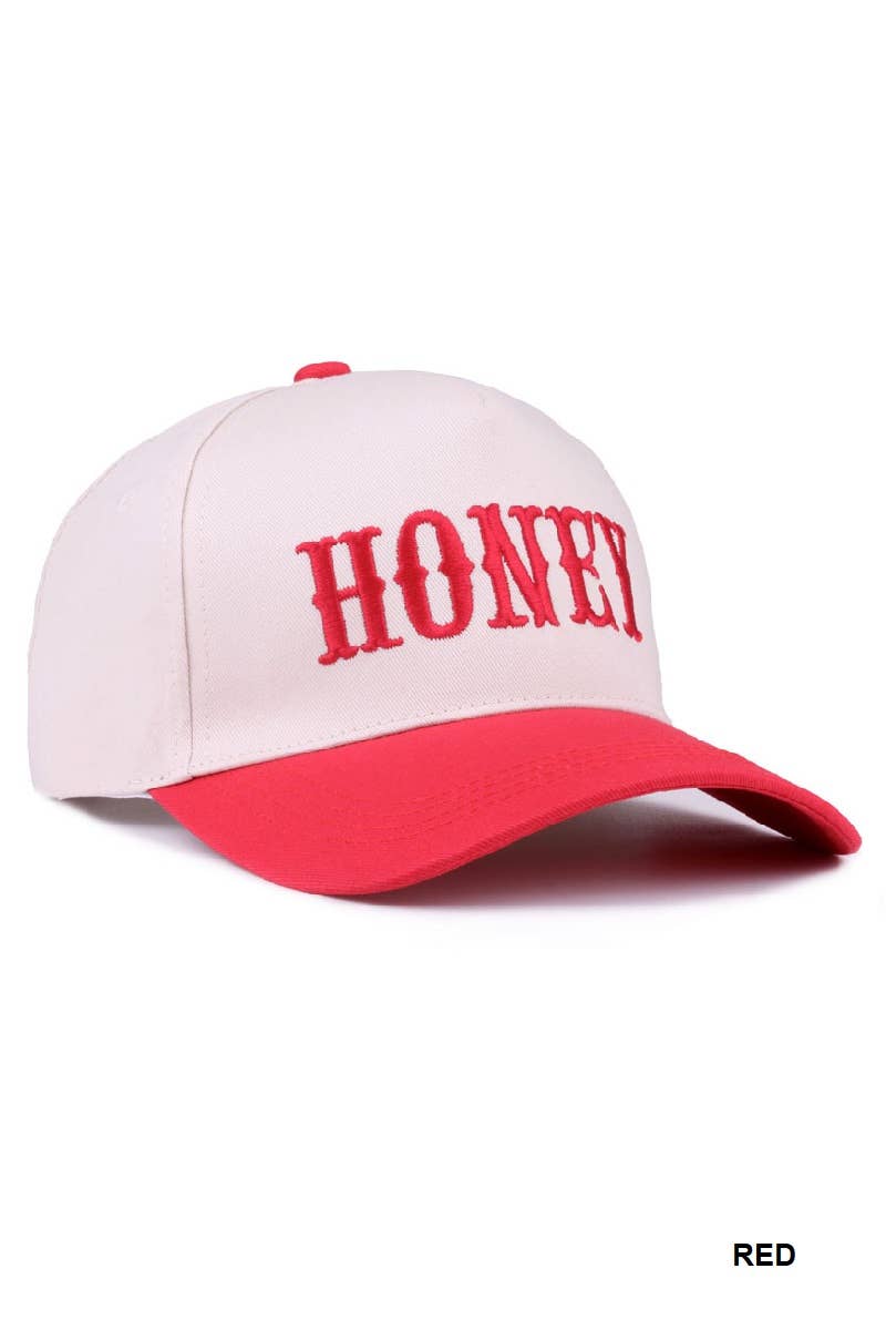 `SI-28118 Honey two-tone canvas cotton cap 0611
