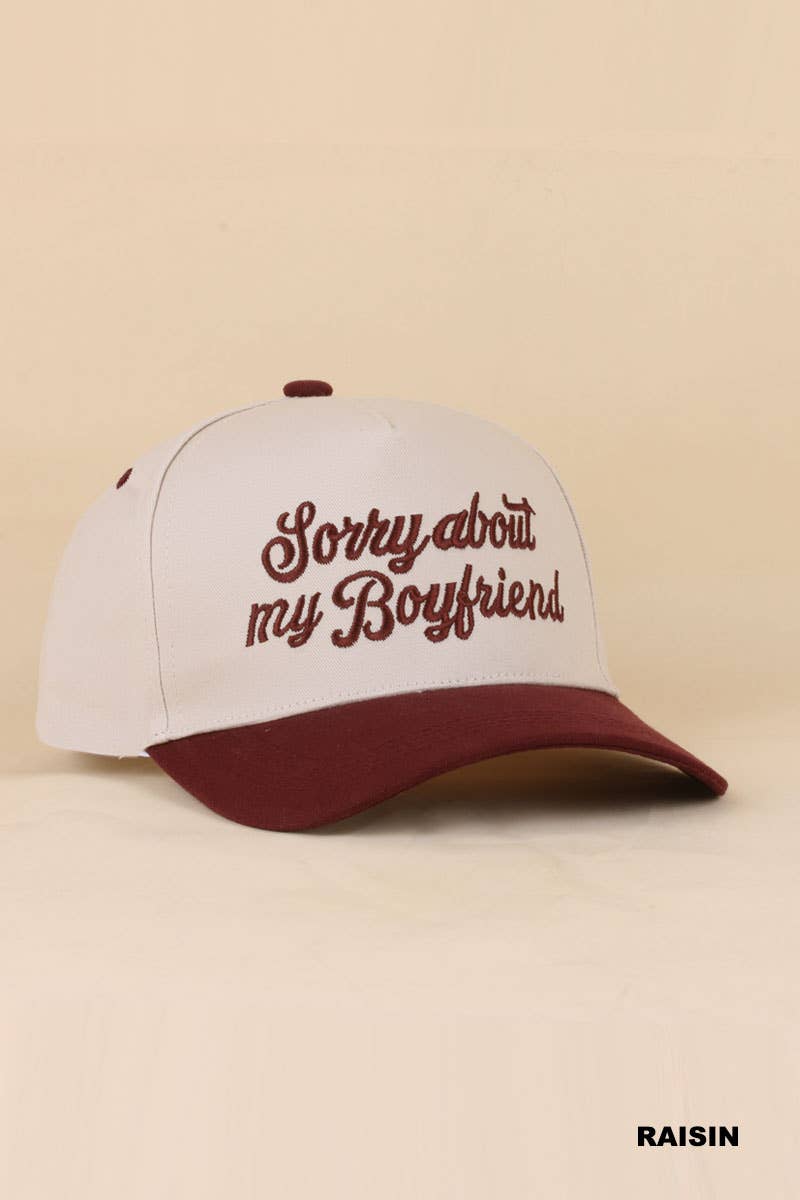 `Two Tone Canvas Cotton Cap SI-27994