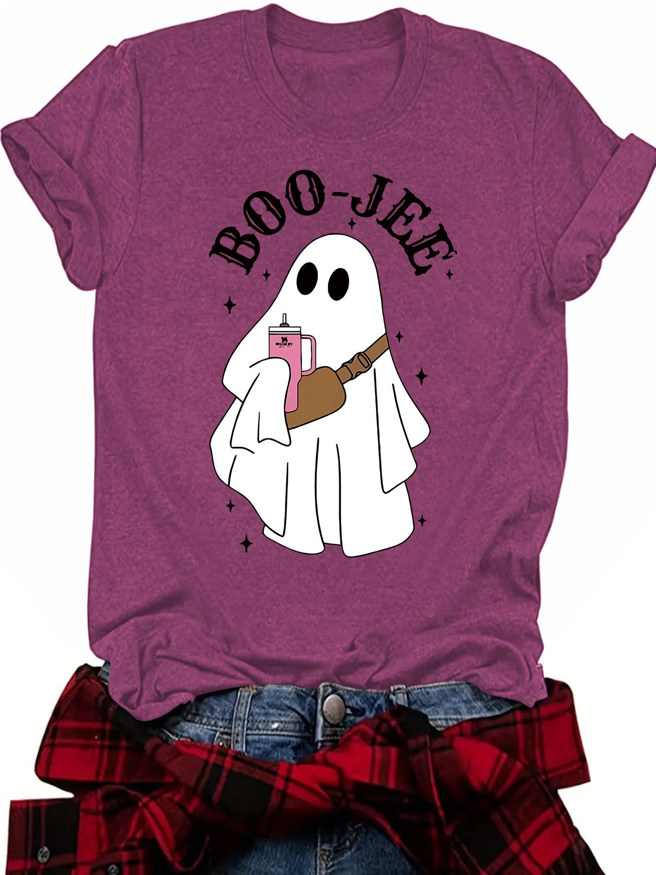 BOOJEE Ghost Halloween Graphic T-shirt
