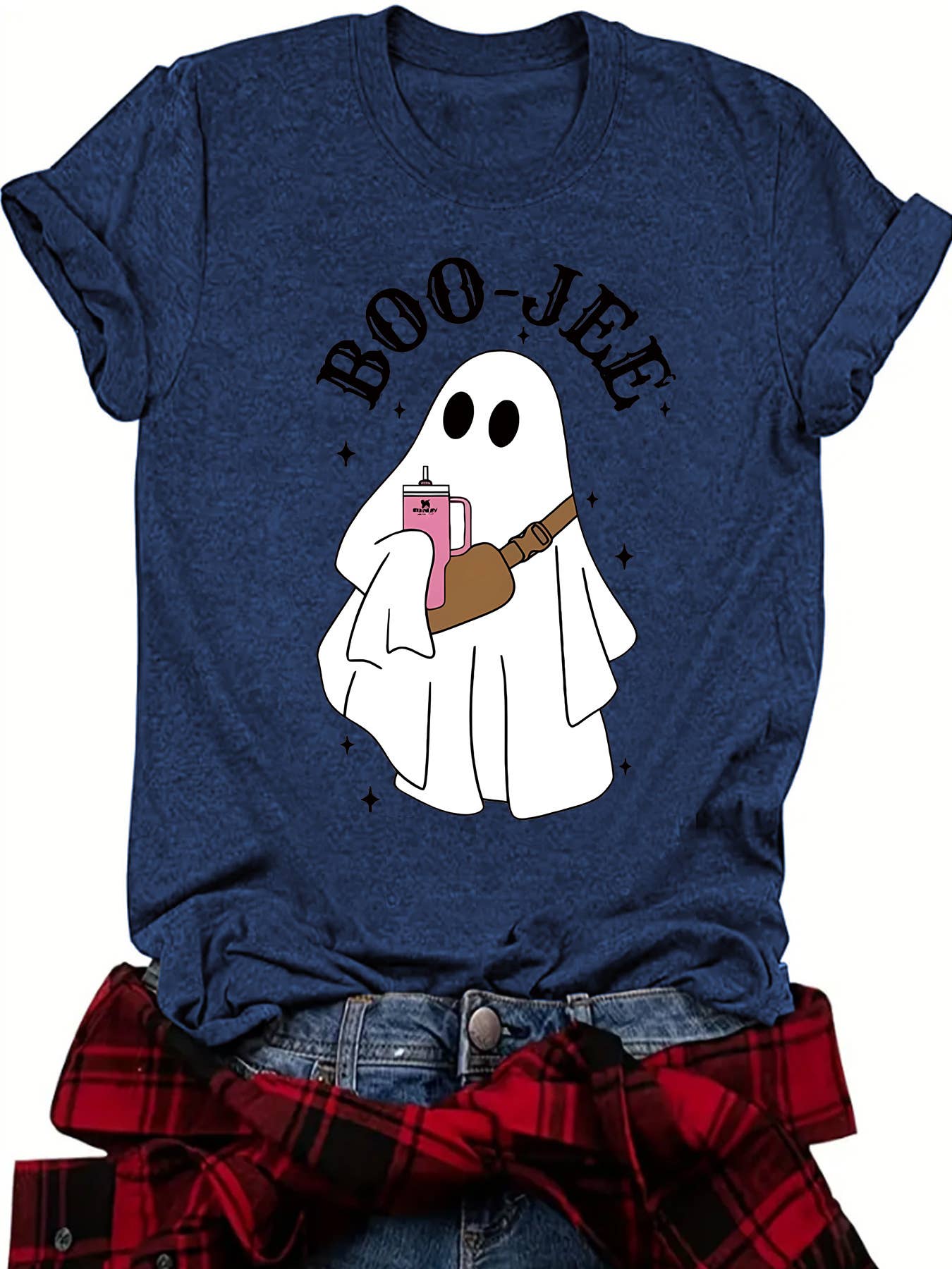 BOOJEE Ghost Halloween Graphic T-shirt