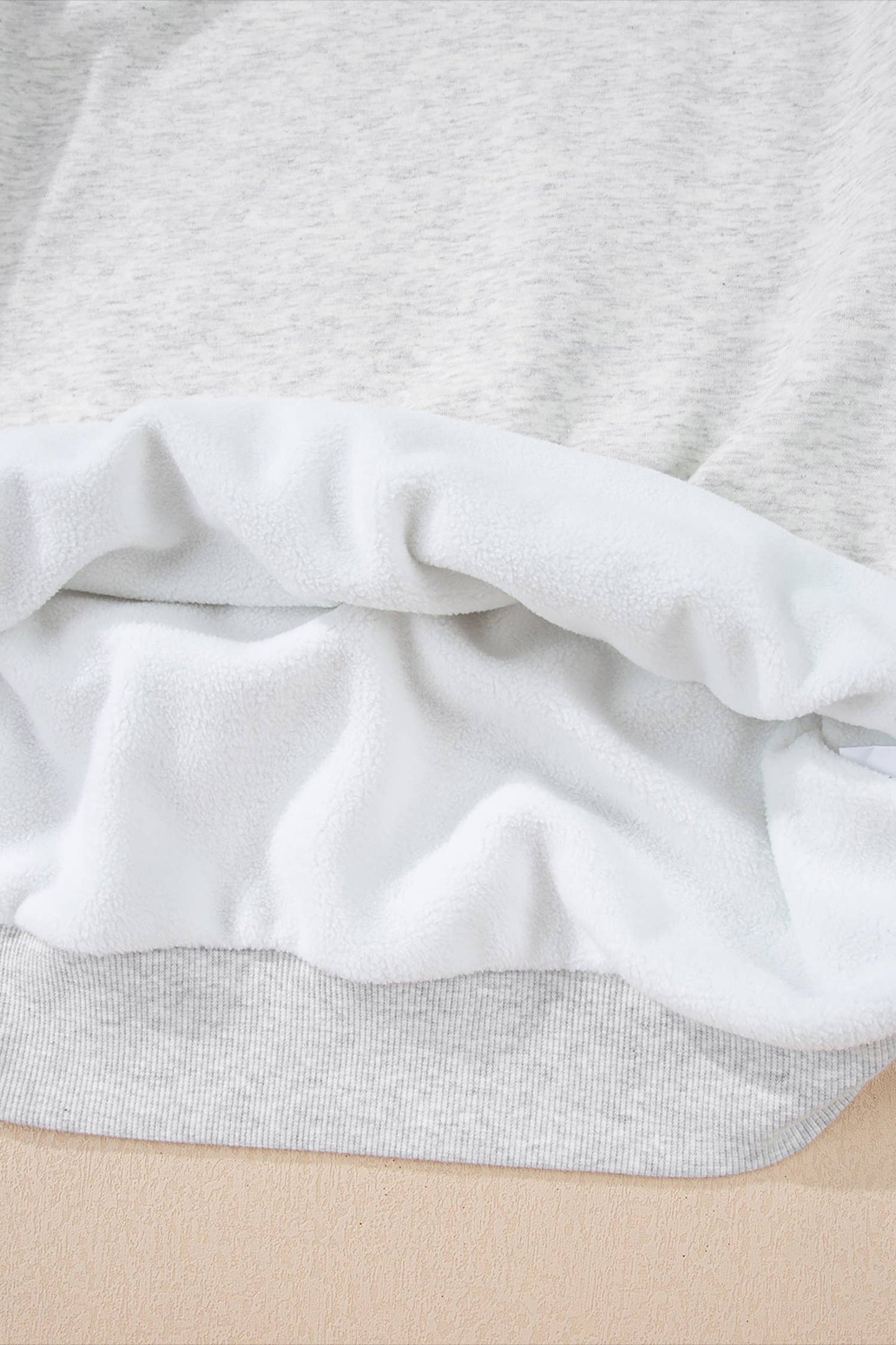 Oversize Drop Shoulder Reversible Mock Neck Sweatshirt| S-4X