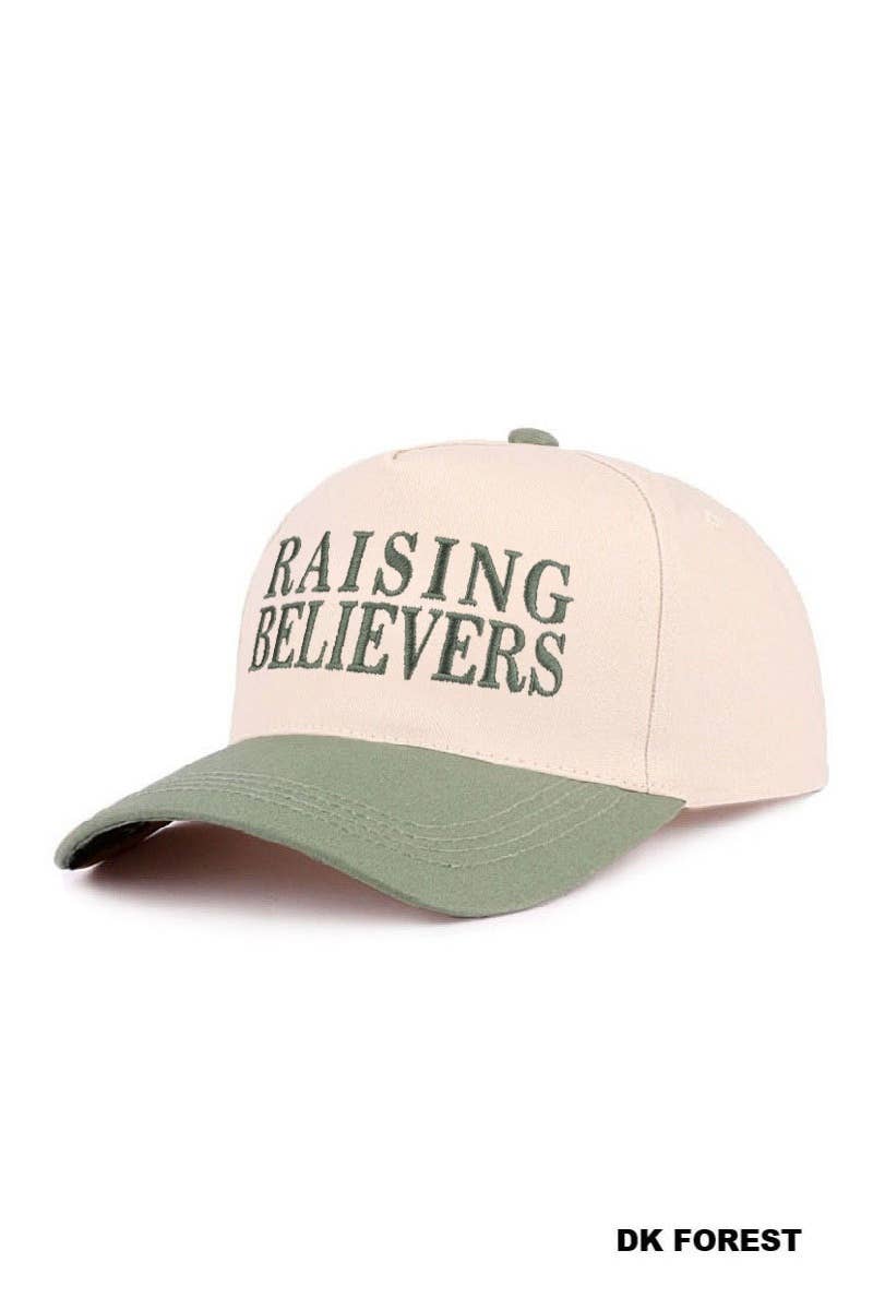 Raising Believers / Raising Disciples Two Tone Cotton Hat