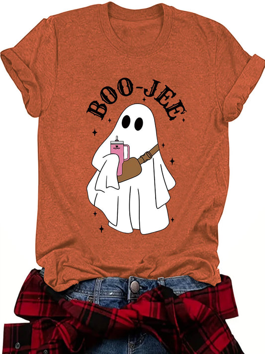 BOOJEE Ghost Halloween Graphic T-shirt