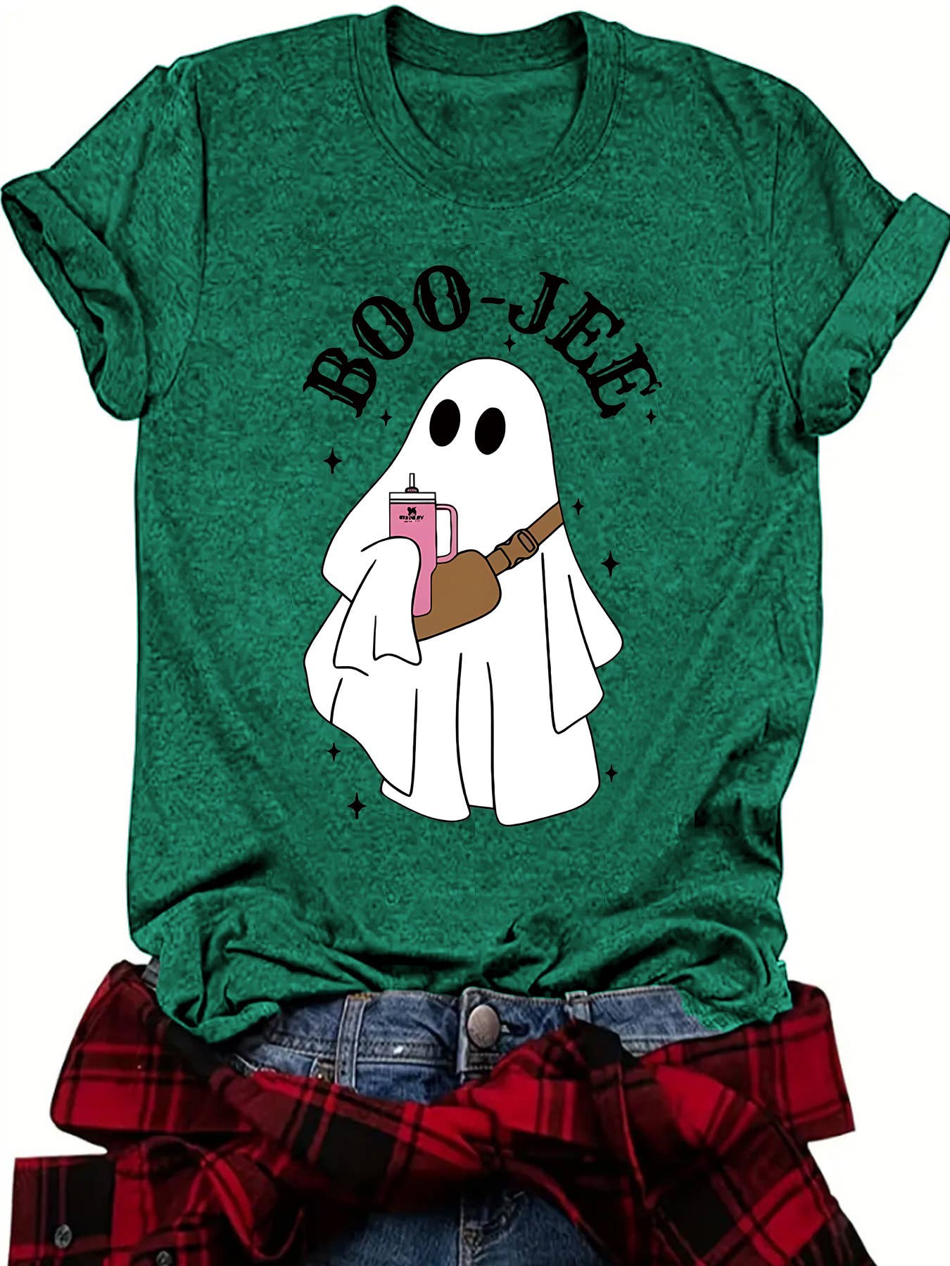 BOOJEE Ghost Halloween Graphic T-shirt