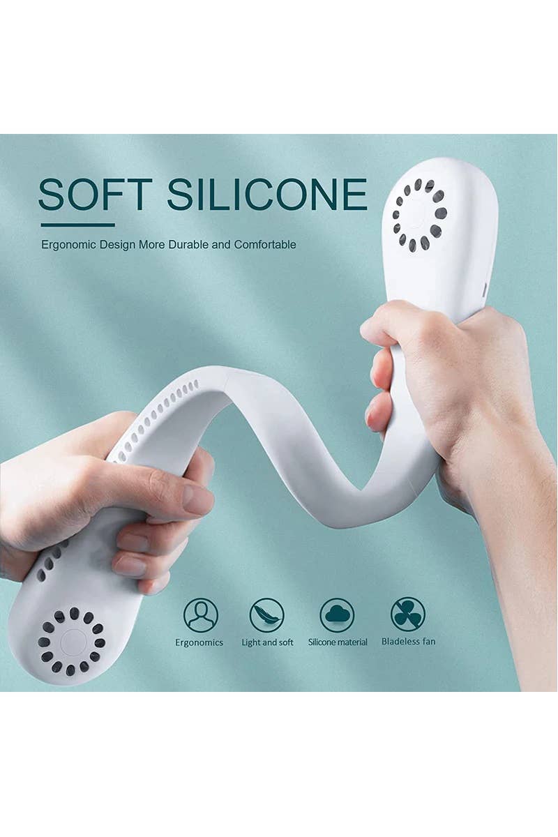 0815 Portable Hands Free Bladeless Neck Fan SI-26707
