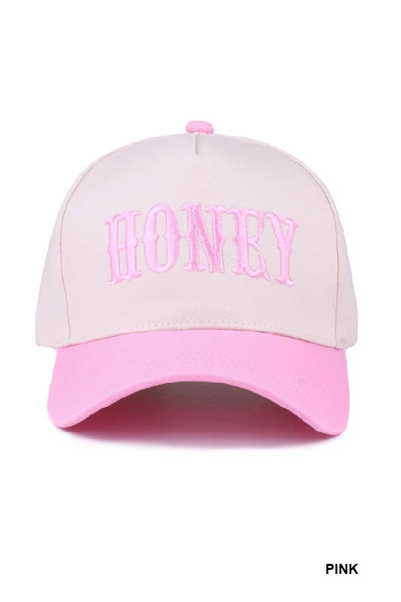 `SI-28118 Honey two-tone canvas cotton cap 0611