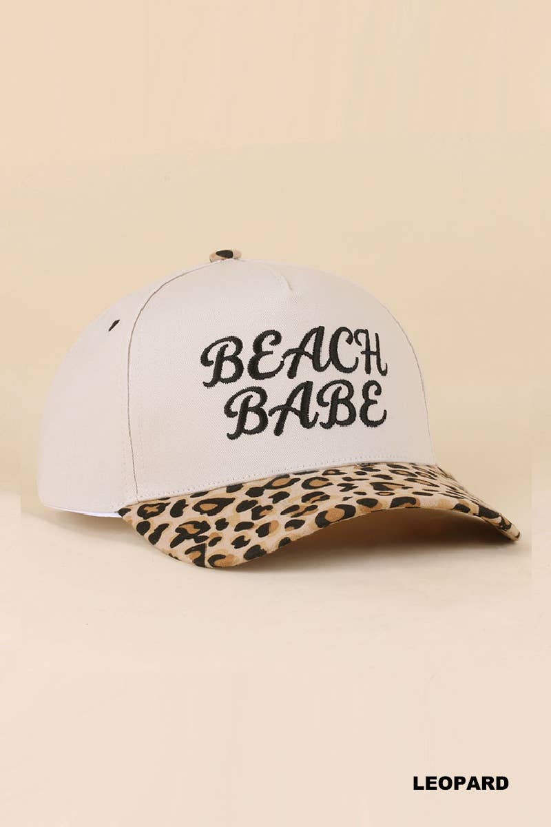 0519 Beach Babe Two Tone Snapback Hat SI-29865