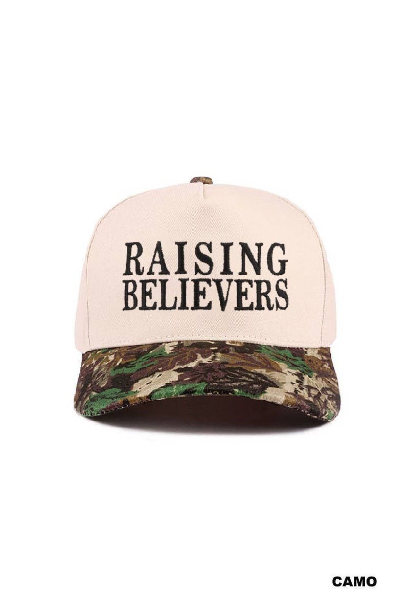 Raising Believers / Raising Disciples Two Tone Cotton Hat