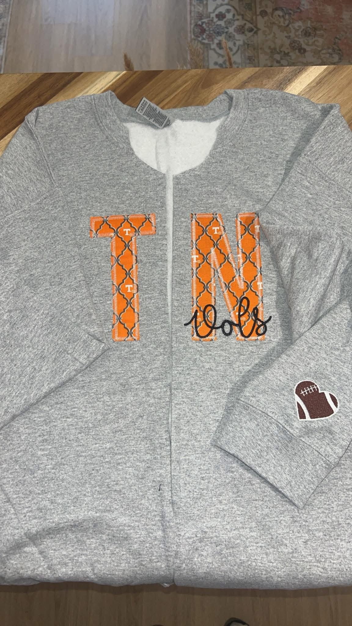 Sport Team Crewneck Cardigan