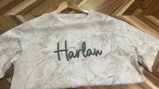 Camo 3D Puff T-Shirt