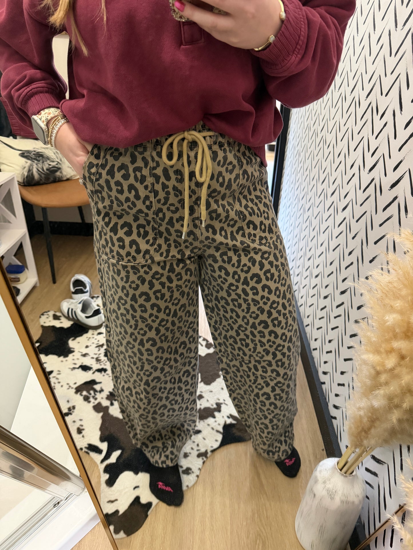 Leopard Jeans
