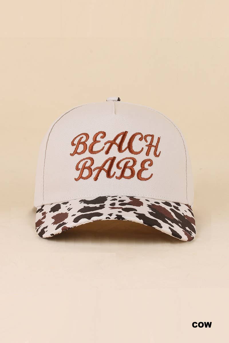 0519 Beach Babe Two Tone Snapback Hat SI-29865