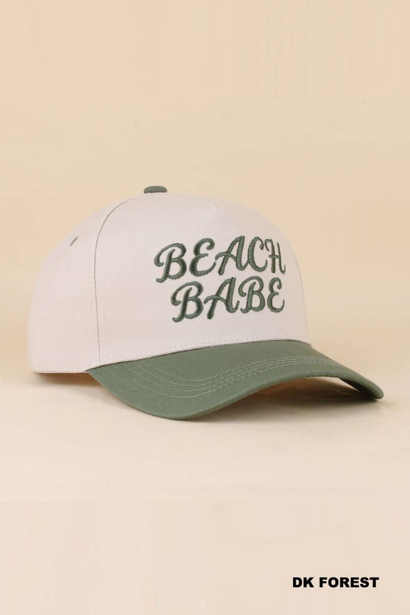 0519 Beach Babe Two Tone Snapback Hat SI-29865