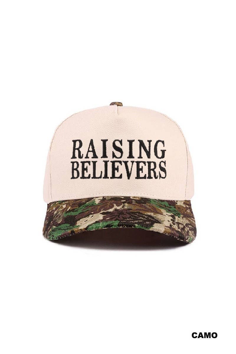 Raising Believers / Raising Disciples Two Tone Cotton Hat