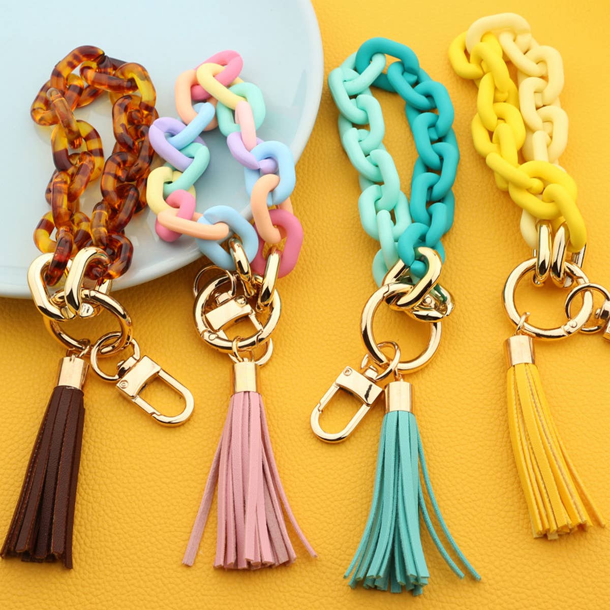 WOMEN NEW POPULAR BRACELET KEYCHAIN_CWMM1286