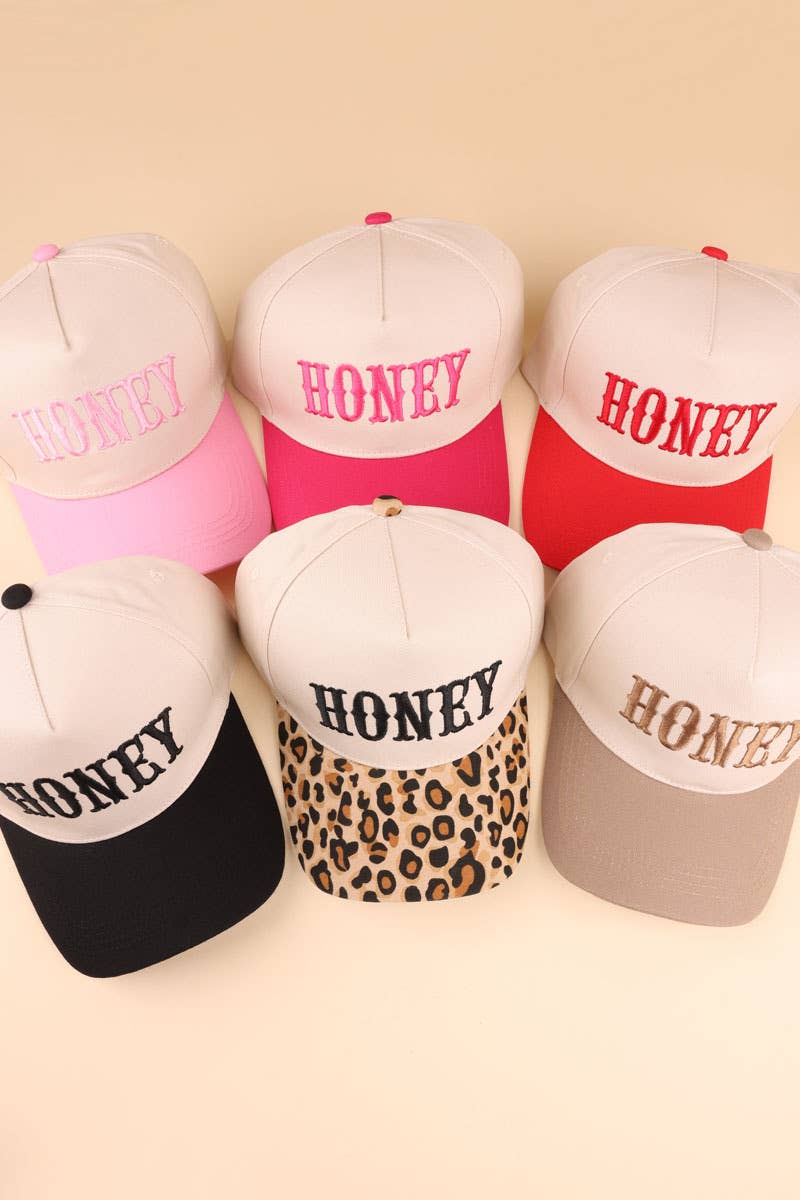 `SI-28118 Honey two-tone canvas cotton cap 0611