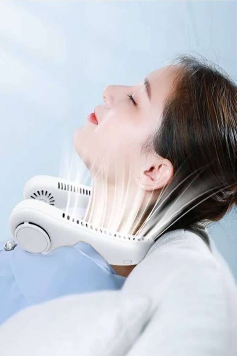 0815 Portable Hands Free Bladeless Neck Fan SI-26707