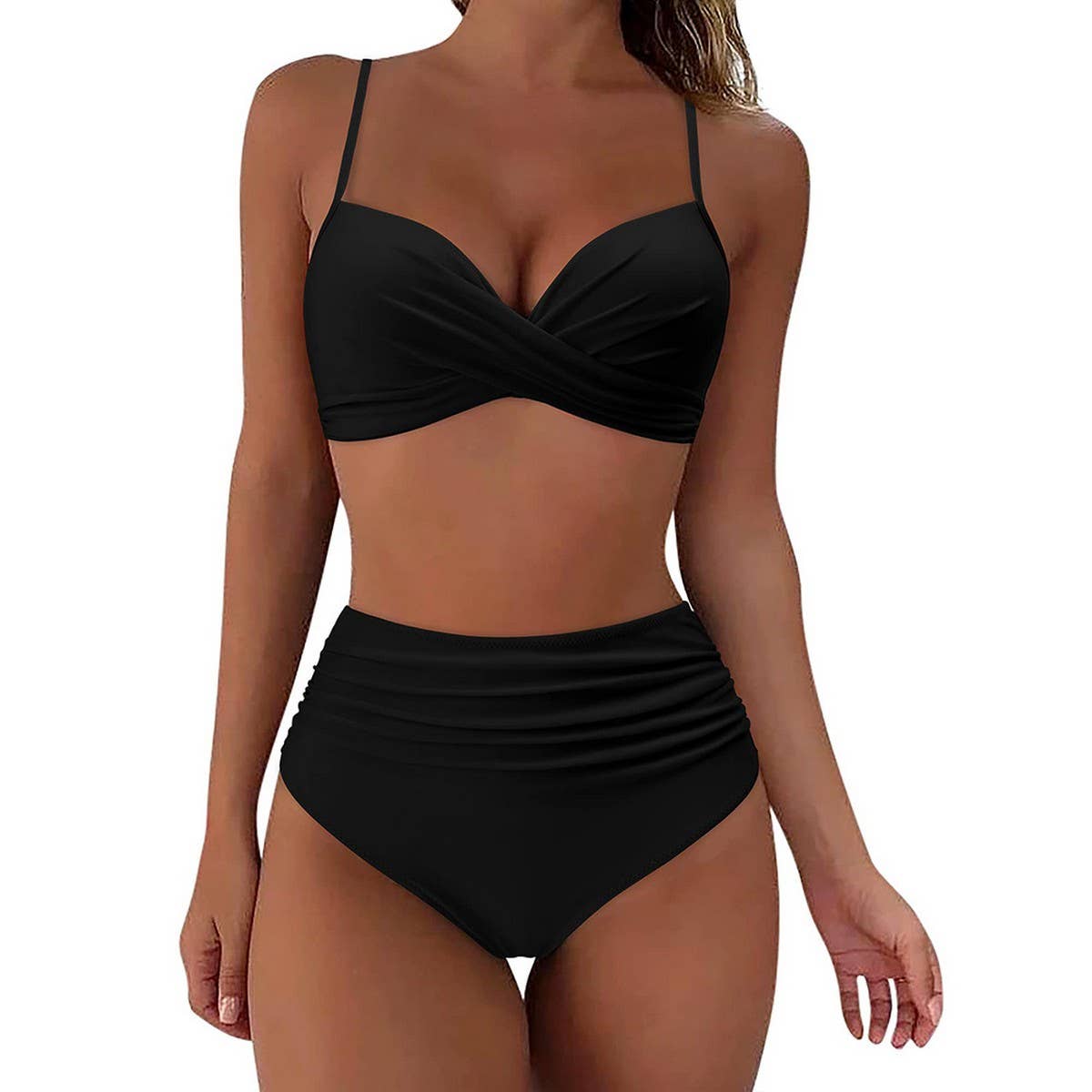 High Waist Bikini Set ,Sexy Push Up Swimsuit_CWMW0152