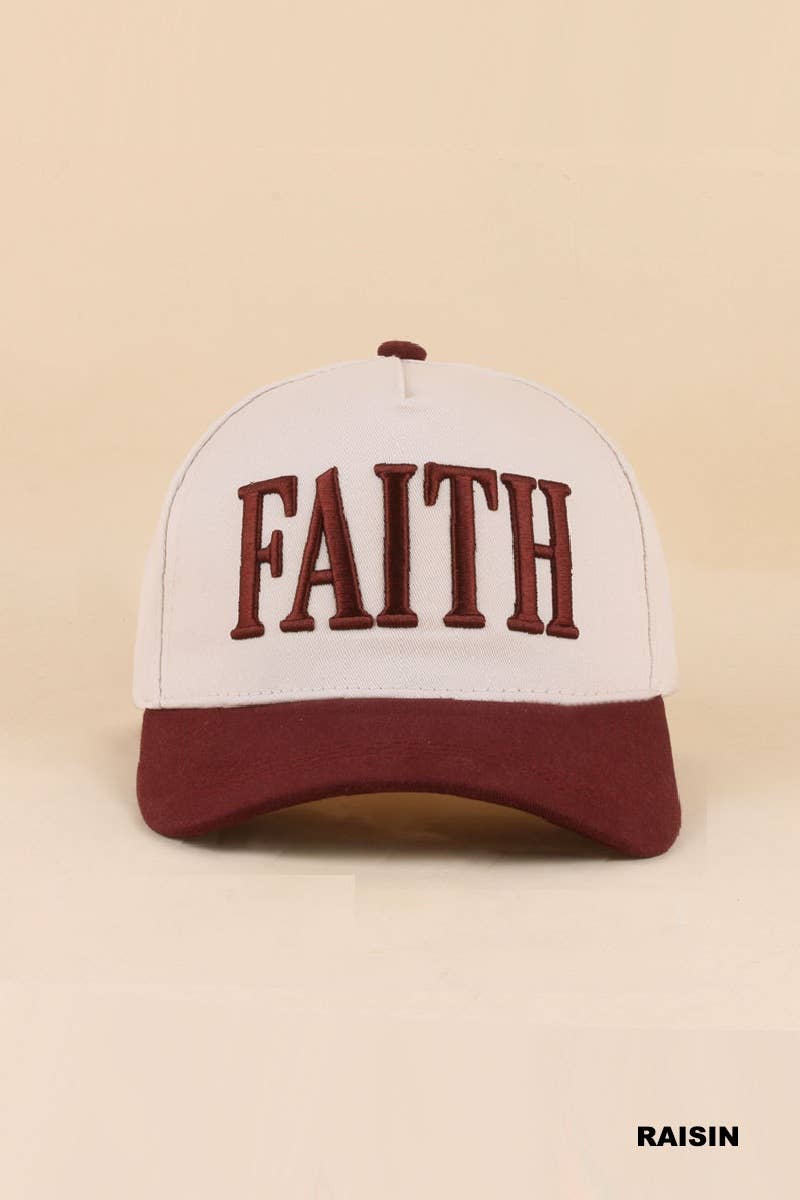 0519 Faith Two Tone Snapback Hat SI-29860